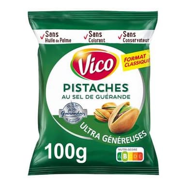 Vico Pistaches au Sel de Gérande, 100g