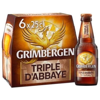 Grimbergen Bière Triple d'Abbaye 8°5, 6x25cl