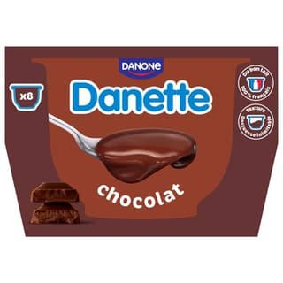 Danette Crème Dessert Chocolat, 8x125g