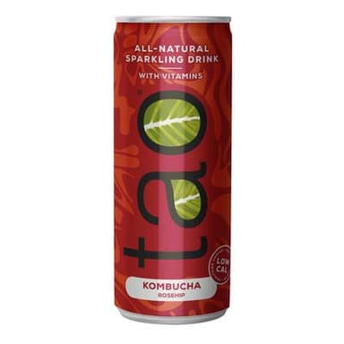 Tao Kombucha fruité pétillant vit, 25cl
