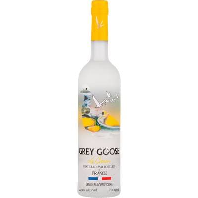 Grey Goose Vodka premium aromatisée citron 40°, 70cl