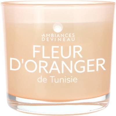 Ambiances Devineau Bougie parfumée verre Fleur d'Oranger de Tunisie, 20 h