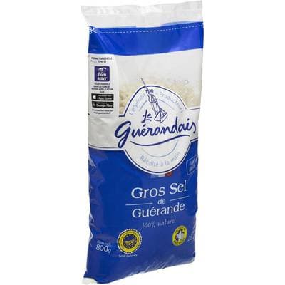 Le Guérandais Gros sel de Guérande IGP, 800g