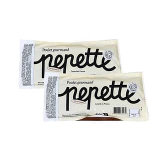 Pepette Chien Repas Frais, Poulet Gourmand, Lot de 2x300g