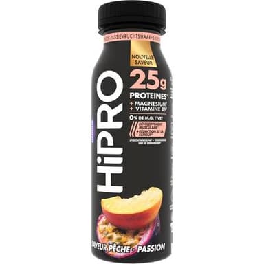 HiPRO Yaourt à boire protéiné pêche passion 0%mg, 300g