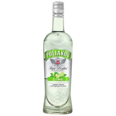 Poliakov Vodka aromatisée citron 32°, 70cl