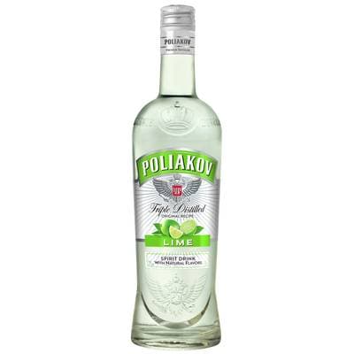 Poliakov Vodka aromatisée citron 32°, 70cl