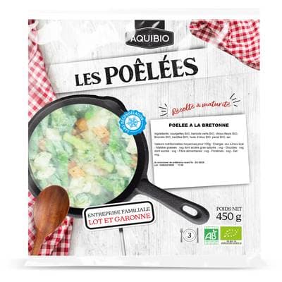 Aquibio Poêlée Bretonne bio, 450g