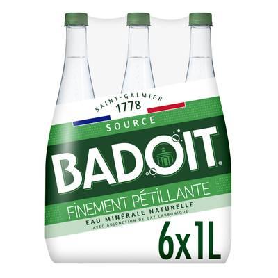 Badoit - Eau gazeuse minérale naturelle, finement pétillante