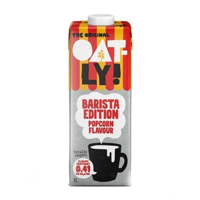 Oatly Avoine Barista Pop Corn Boisson Végétale, 1L
