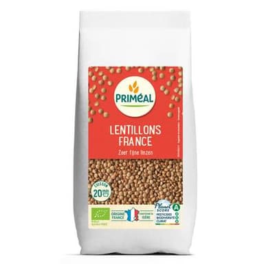 Priméal Lentillons de France bio, 500g