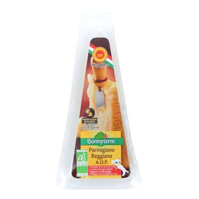 Bonneterre Parmigiano Reggiano pointe AOP bio, 150g