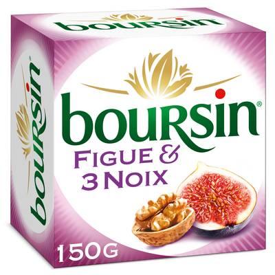 Boursin - Fromage à tartiner Figue et aux trois noix