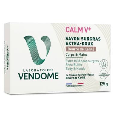 Laboratoires Vendôme Savon Surgras extra doux Beurre de Karité, 125g