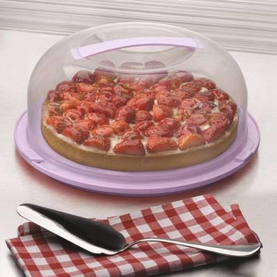 3256390167107 - The Kitchenette - Boite de conservation gâteau avec poignée transport