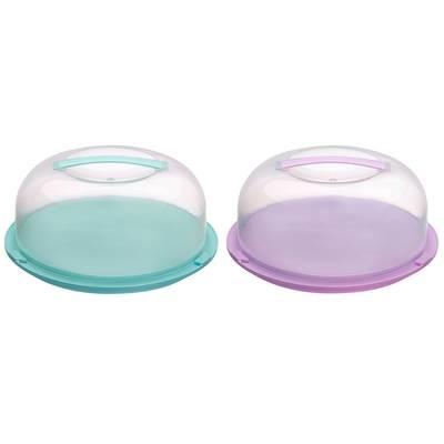 3256390167107 - The Kitchenette - Boite de conservation gâteau avec poignée transport