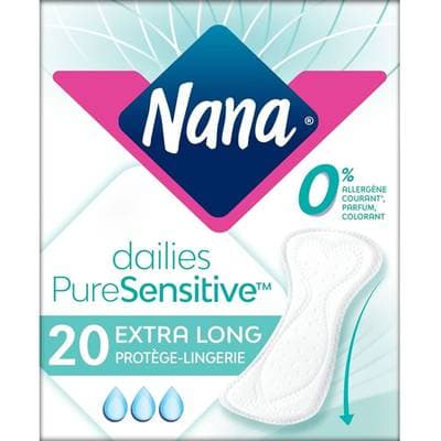 Nana Protège-slips extra long, 20 Protège Slips
