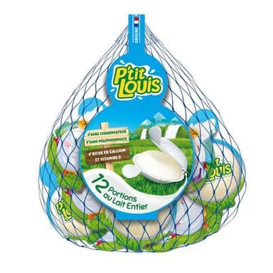 P'tit Louis Coque fromagère Filet, 12 Fromages - 240g
