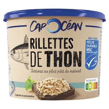 Cap Ocean Rillettes de Thon, 150g