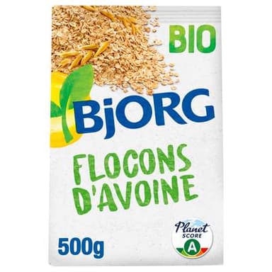Bjorg Flocons d'Avoine complète bio, 500g