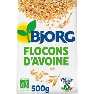 Bjorg Flocons d'Avoine complète bio, 500g