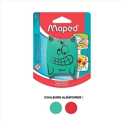 Maped Brosse magnétique pour ardoises et tableaux, 1 brosse