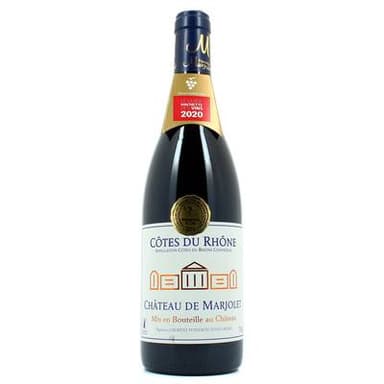 Côtes du Rhône rouge AOC Château de Marjolet, 75cl