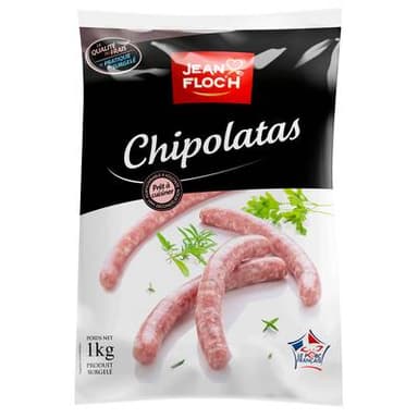 Jean Floc'h Chipolatas - Viande de Porc Française, 1kg