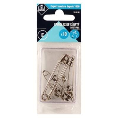 Style couture Epingle de sureté x 10