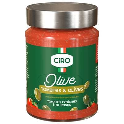 Ciro Sauce Tomate et Olive en bocal, 285g