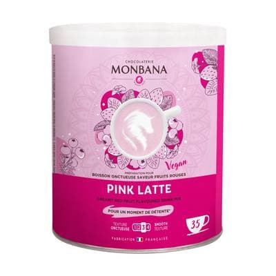 Chocolaterie Monbana Pink Latte Vegan, 350g