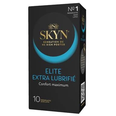 Skyn Préservatifs Skyn Elite extra lubrifié, 10 préservatifs