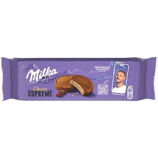 Milka Gaufrette enrobée de chocolat Choco suprème, 6 biscuits - 180g