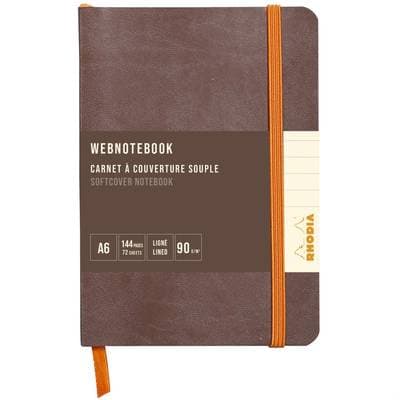 Rhodia Carnet a couvertrure souple, 144 PAGES