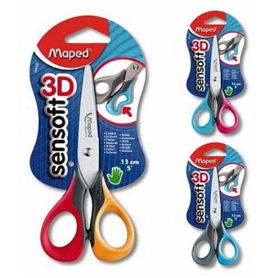 3154140693008 - Maped - Ciseaux sensoft symétriques 13 cm