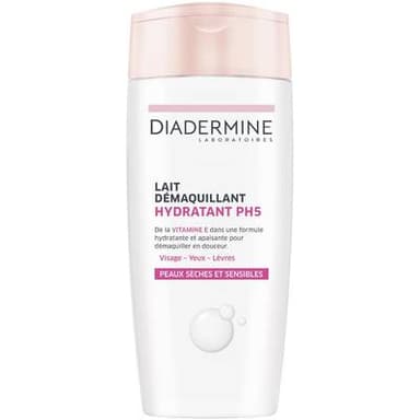 Diadermine Lait démaquillant hydratant visage et yeux, 200ml