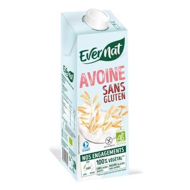 Evernat Boisson Avoine Sans Gluten bio, 1L