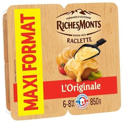 Richesmonts Raclette Nature, 850g