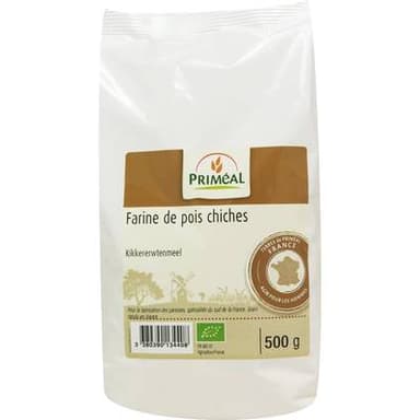 Priméal Farine de pois chiches bio, 500g