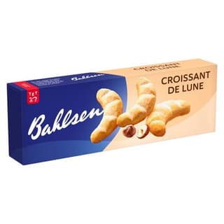 Bahlsen Croissant de Lune aux noisettes, 125g