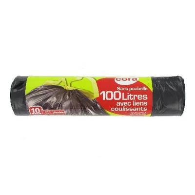 3257980576408 - Cora - Sacs poubelle 100L à liens 