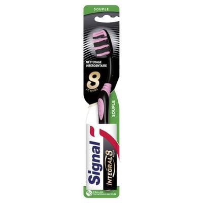 Signal Brosse à dents Souple Integral 8 Interdentaire, 1 brosse à dents