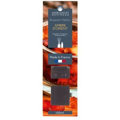 Ambiances Devineau Bouquet Ambre d'Orient + recharge, 100ml