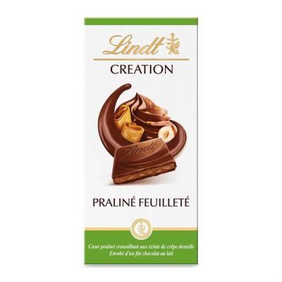 Lindt - Chocolat création praliné feuilleté