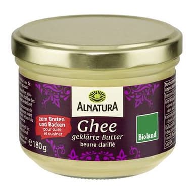 Alnatura Ghee bio (beurre clarifié), 180g
