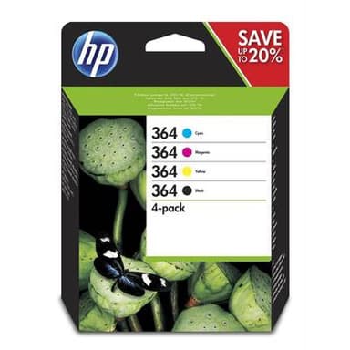 Hewlett packard Cartouches d'encre Multipack 364, 4  cartouches