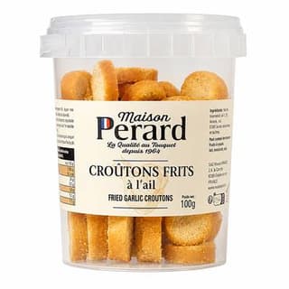 Perard Du Touquet Croûtons Frits à l'ail, Pot de 100g