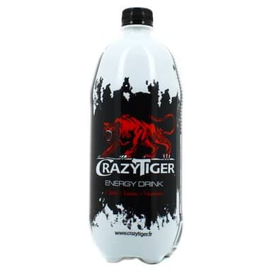 Crazy Tiger Boisson énergisante, 1L