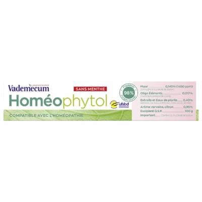 Vademecum Dentifrice Homéophytol, 75ml