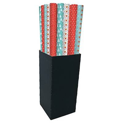 3329682020609 - Clairefontaine - Un Rouleau de papier cadeau Excellia flocons